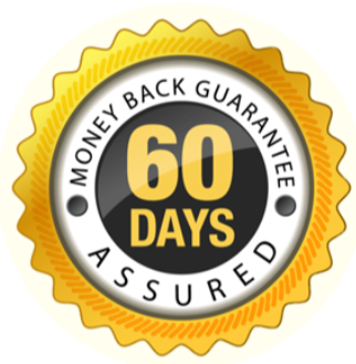 60 Days MoneyBack Guarantee.