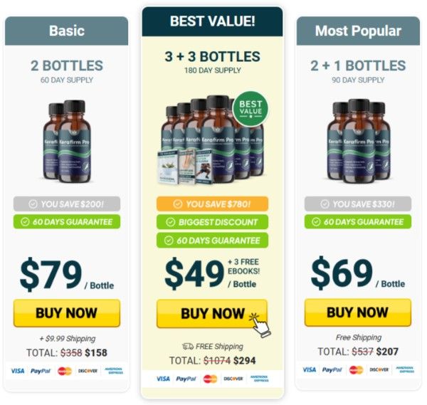 KeraFirm Pro prices
