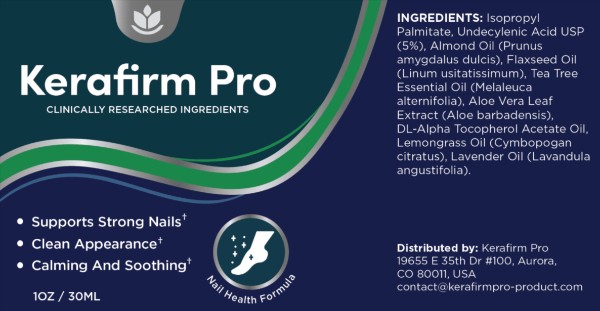 KeraFirm Pro supplement fact