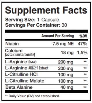 VapoCept supplement facts